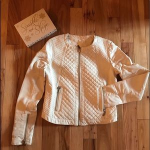 Jou Jou leather jacket.